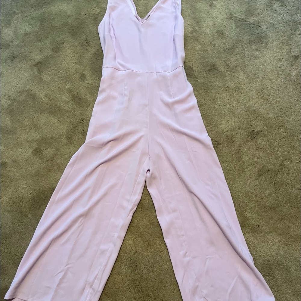 Worthington Light Purple Sleeveless Jumpsuit